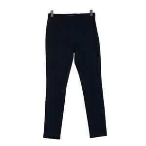 Elie Tahari Stretch Ponte Trouser Pants in Black Sz. 4